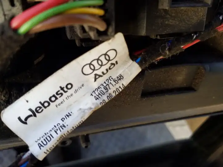 Audi A8 S8 D4 4H (2013 - 2017) 4H0877041 Комплект люка крыши — фото 2
