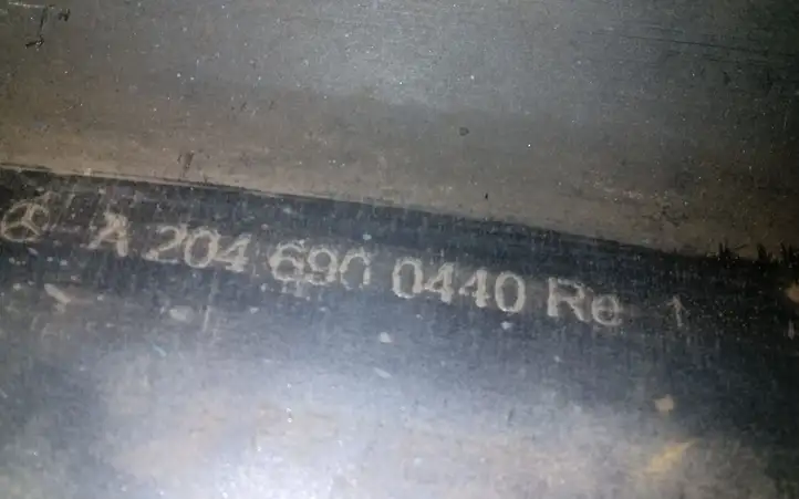 Mercedes-Benz C W204 (2007 - 2014) A2046900440 Порог кузова — фото 7