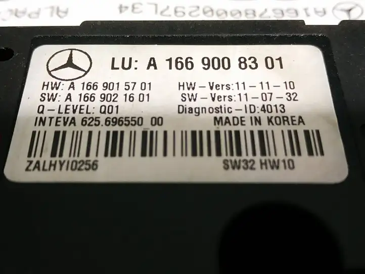 Mercedes-Benz ML W166 (2012 - 2017) Комплект люка крыши — фото 7