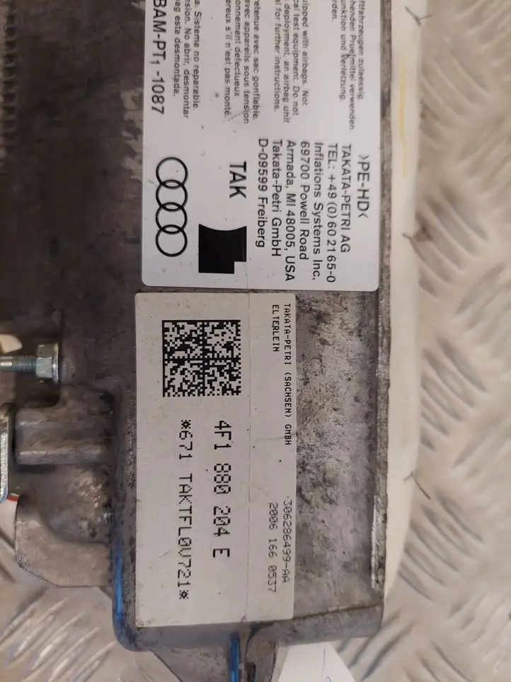 Audi A6 Allroad C6 (2006 - 2008) 4F1880204E Подушка безопасности пассажира — фото 2