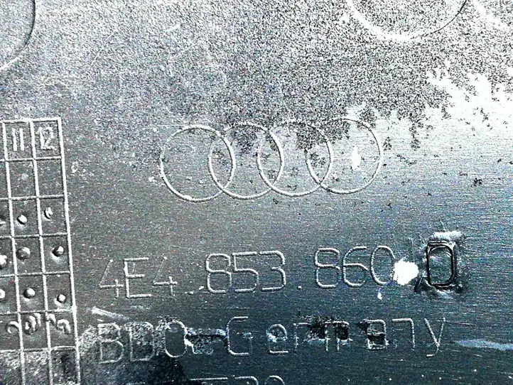Audi A8 S8 D3 4E (2005 - 2007) 4E4853660 Порог кузова — фото 2