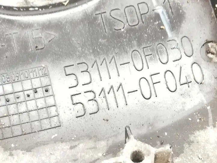 Toyota Corolla Verso E121 (2004 - 2007) 531110F030 Другая часть кузова — фото 3