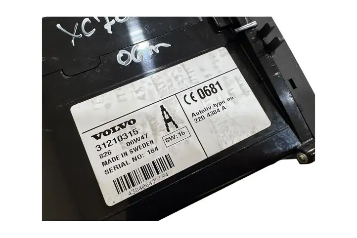 Volvo XC70 (2007 - 2013) 31210315 Клавиатура телефона — фото 5
