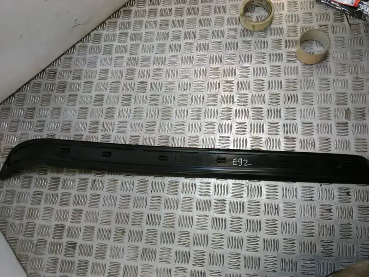BMW 3 E92 E93 (2005 - 2014) 7120764 Внутренняя отделка переднего порога — фото 1