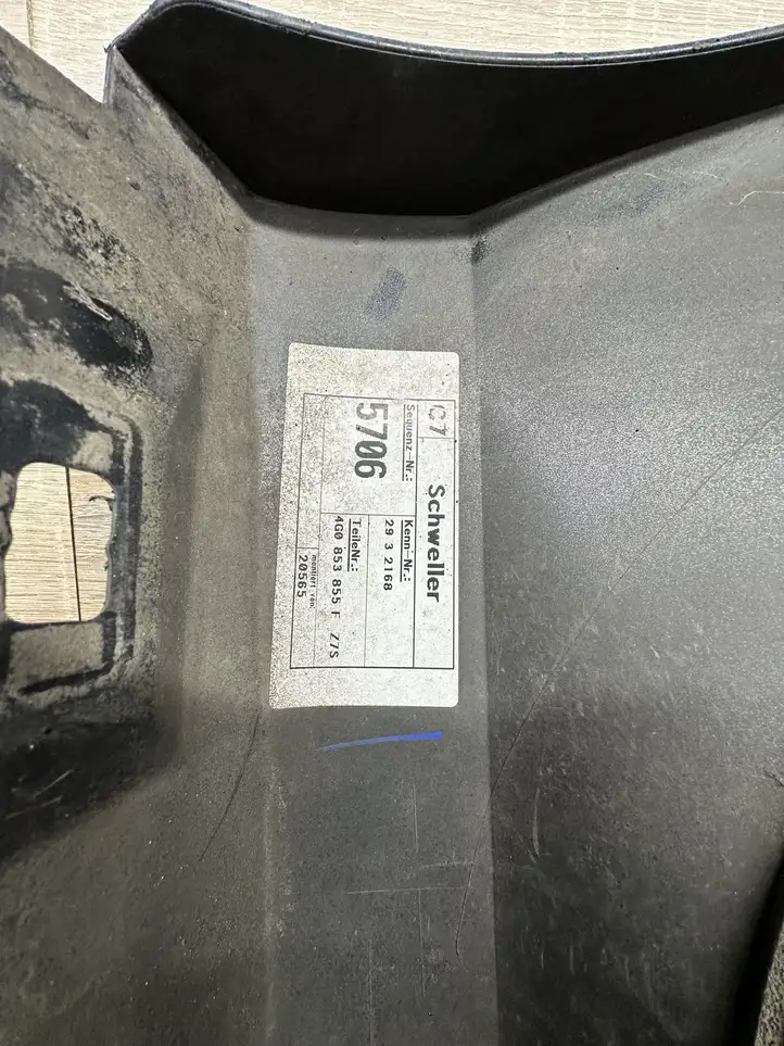 Audi A6 C7 (2011 - 2014) 4G0853855F Порог кузова — фото 5
