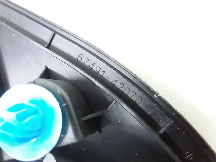 Toyota RAV 4 (XA40) (2012 - 2018) 6749142070 Пластиковая отделка зеркала — фото 3