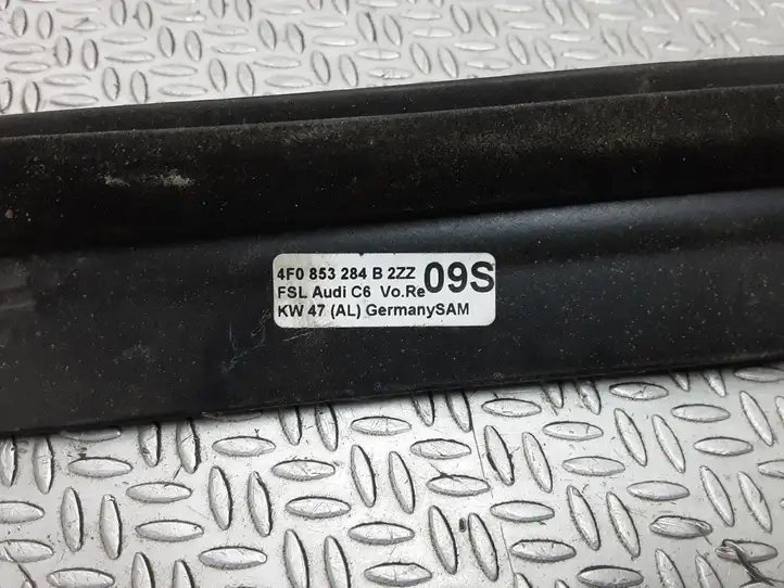 Audi A6 S6 C6 4F (2004 - 2008) 4F0853284B Накладка стекла передней двери — фото 2