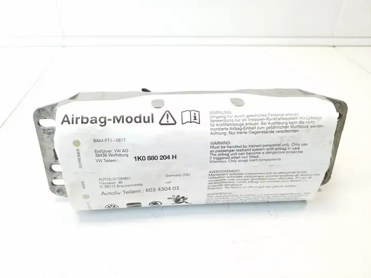 Volkswagen Golf V (2003 - 2009) 1K0880204H Подушка безопасности пассажира — фото 1