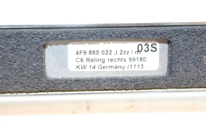 Audi A6 S6 C6 4F (2004 - 2008) 4F9860021J Рейлинги крыши — фото 7
