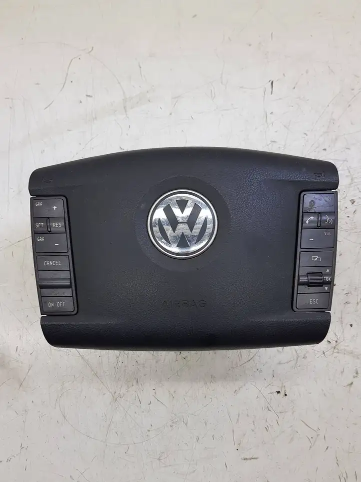 Volkswagen Phaeton (2002 - 2008) 3D0880201AB Подушка безопасности руля — фото 1