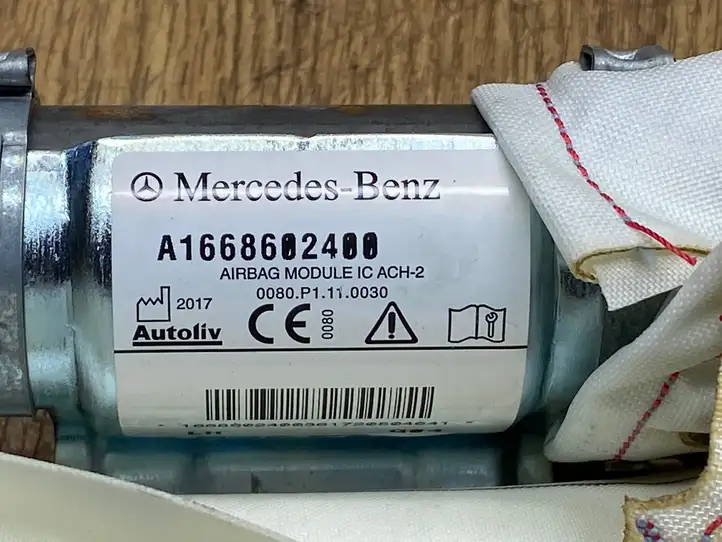 Mercedes-Benz GLE W166/C292 (2015 - 2019) A1668602400 Боковая подушка безопасности шторка — фото 3