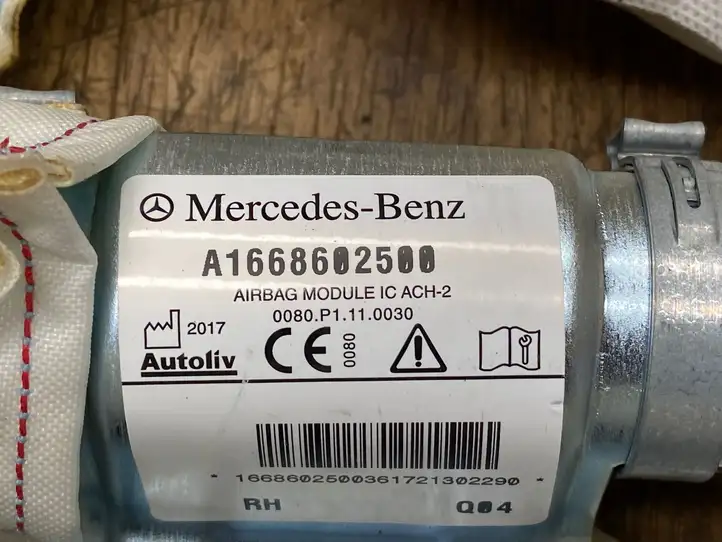 Mercedes-Benz GLE W166/C292 (2015 - 2019) A1668602500 Боковая подушка безопасности шторка — фото 3