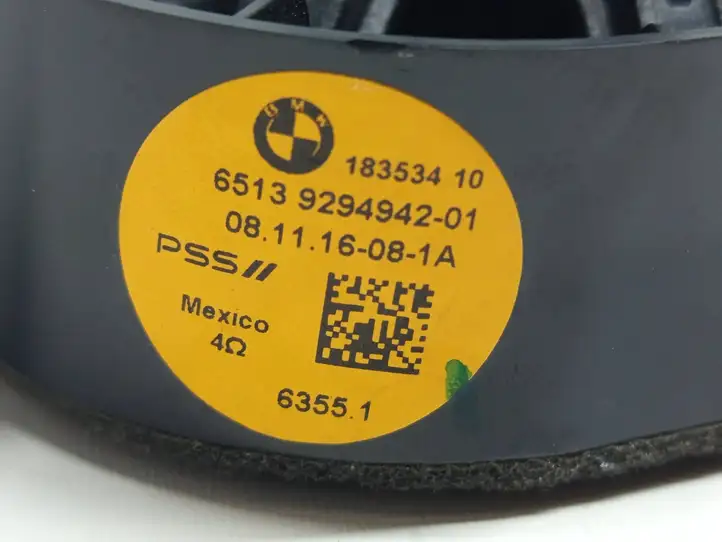 BMW X5 F15 (2013 - 2017) 9294942 Динамики задней полки — фото 11