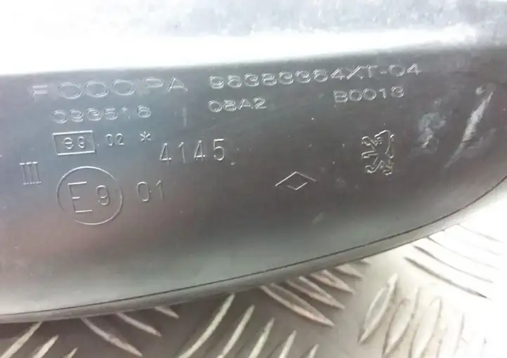 Peugeot 307 CC (2001 - 2005) 96383364 Боковое зеркало механическое — фото 6