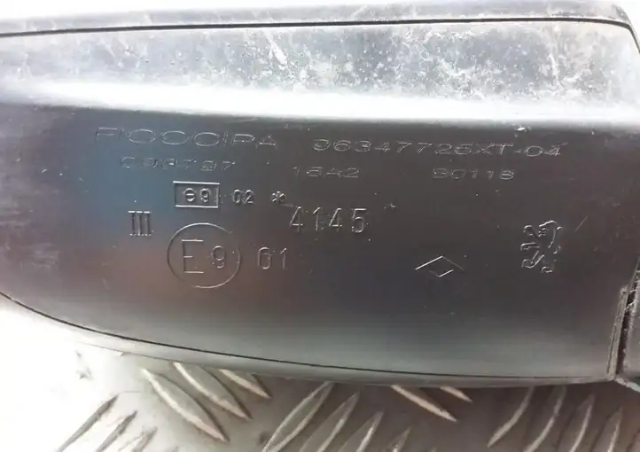 Peugeot 307 CC (2001 - 2005) 96347725 Боковое зеркало механическое — фото 6