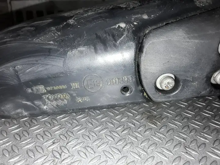 Toyota Yaris (2005 - 2009) E13010399 Боковое зеркало механическое — фото 3