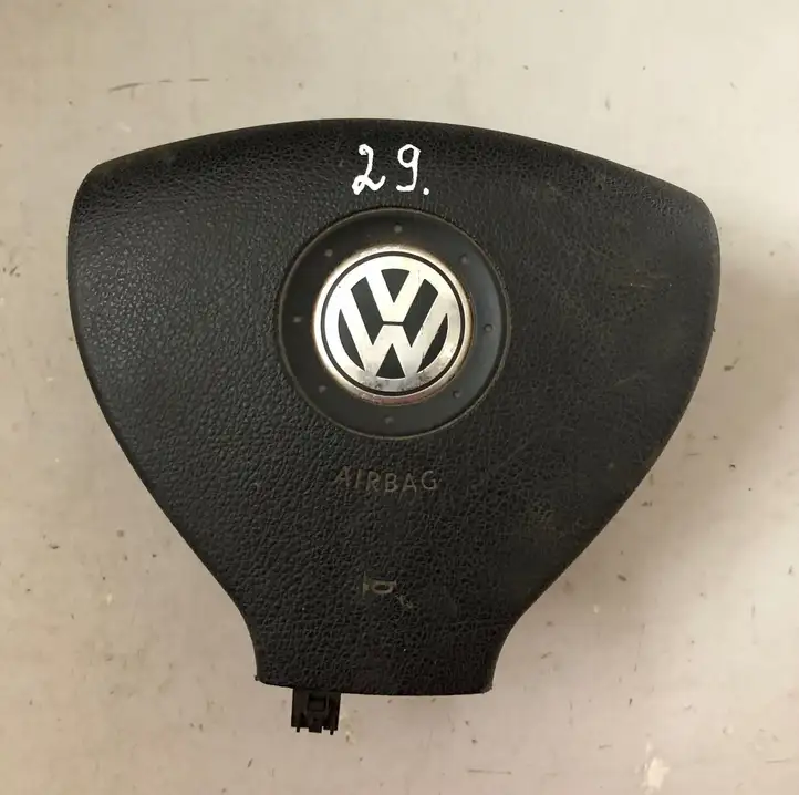 Volkswagen PASSAT B6 (2005 - 2010) 1K0880201BK Подушка безопасности руля — фото 1