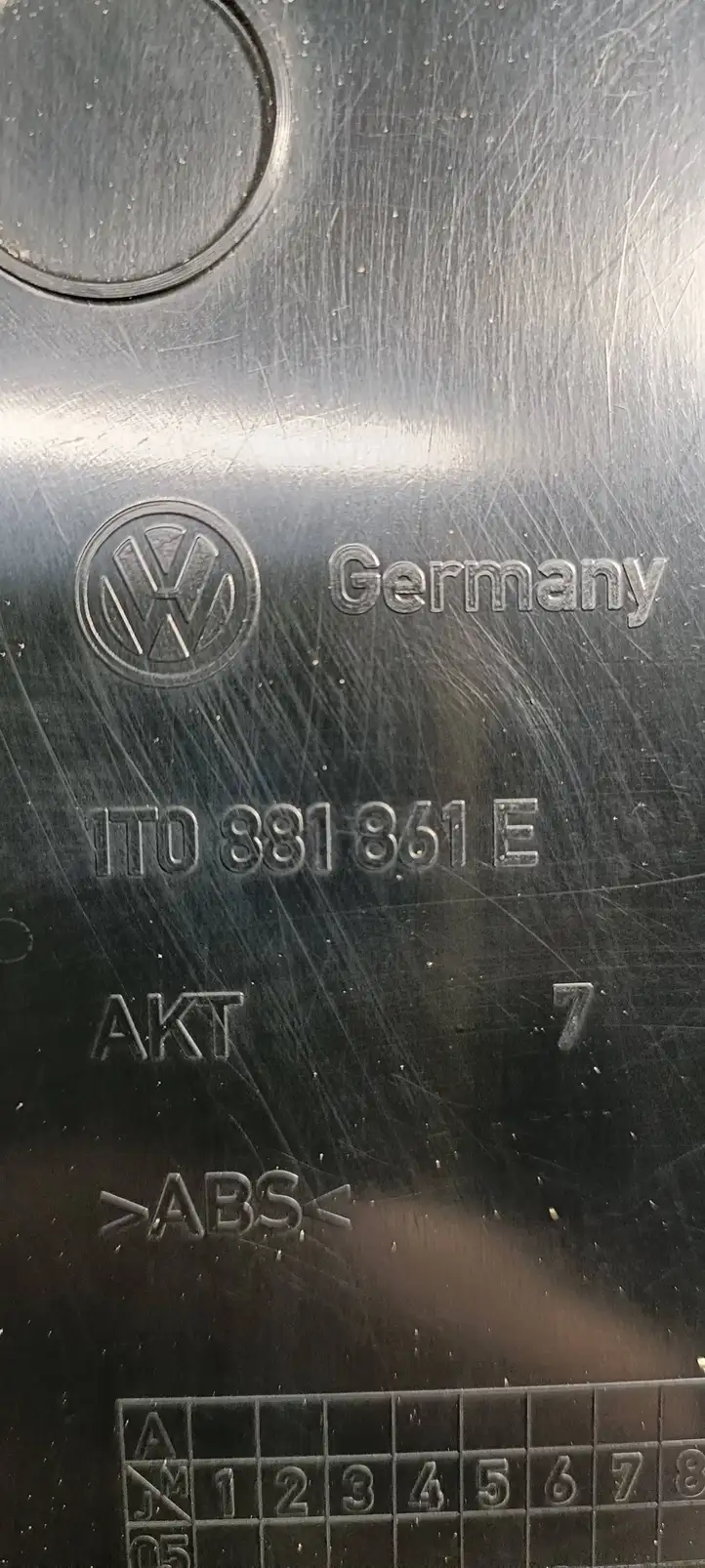 Volkswagen Touran I (2003 - 2010) 1T0881861E Другое сиденье (сиденья) — фото 4
