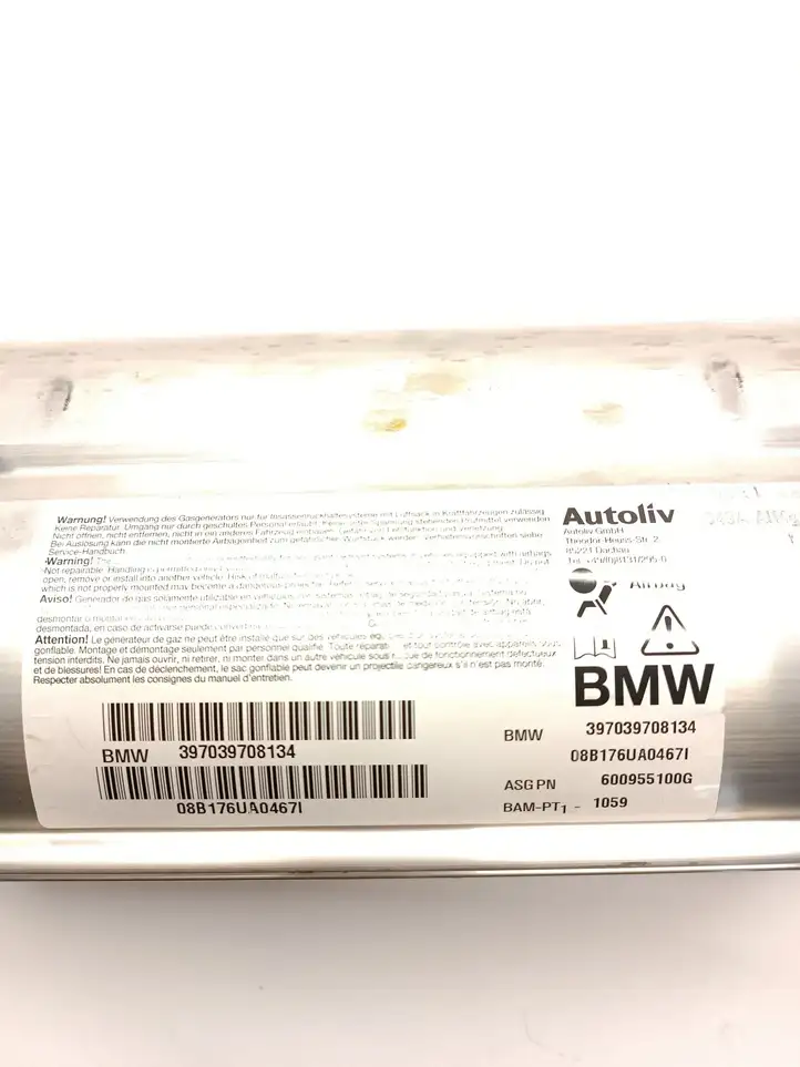BMW 5 E60 E61 (2004 - 2010) 397039708134 Подушка безопасности пассажира — фото 4