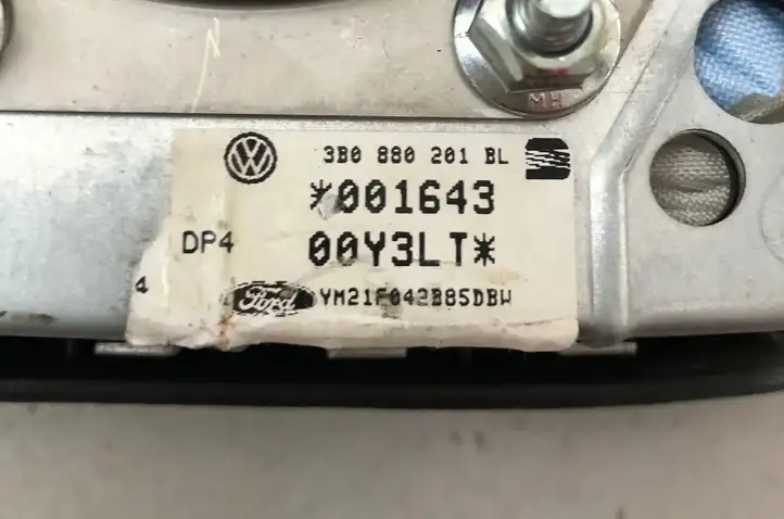 Volkswagen Sharan (2003 - 2010) 3B0880201BL Подушка безопасности руля — фото 2