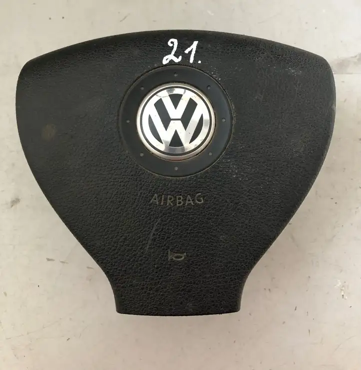 Volkswagen Golf V (2003 - 2009) 1K0880201BJ Подушка безопасности руля — фото 1
