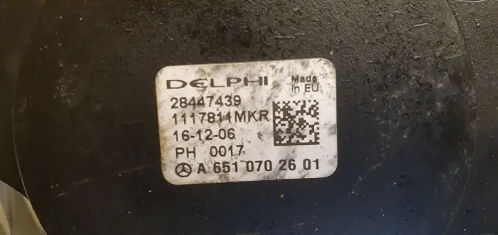 Mercedes-Benz CLA C117,X117,W117 (2013 - 2019) A6510702601 Топливный насос — фото 3