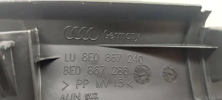 Audi A4 S4 B6 8E 8H (2000 - 2006) 8E0867286 Нижняя обшивка стойки B — фото 5