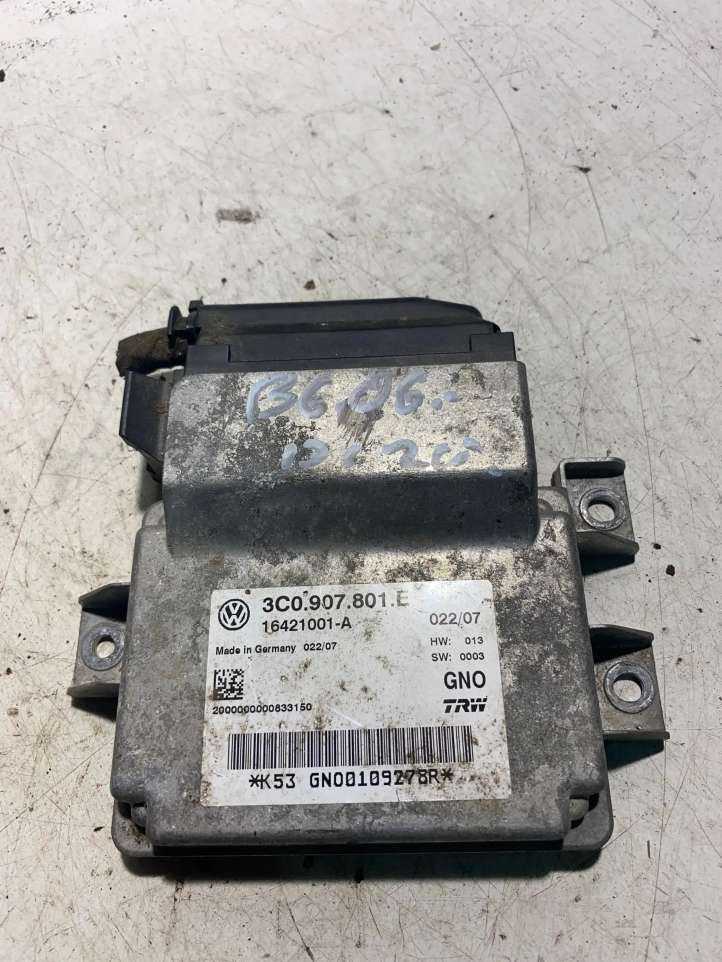 3C0907801E Volkswagen PASSAT B6 Rankinio stabdžio valdymo blokas