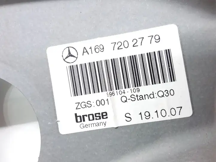 Mercedes-Benz B-class W245 (2005 - 2008) A1697202779 Стеклоподъемник передней двери (без мотора) — фото 3