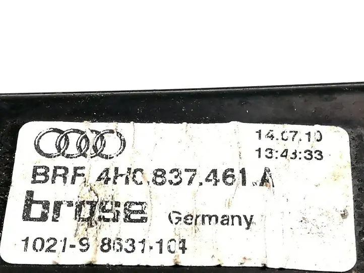 Audi A8 S8 D4 4H (2010 - 2014) 4H0837461A Стеклоподъемник передней двери (без мотора) — фото 2