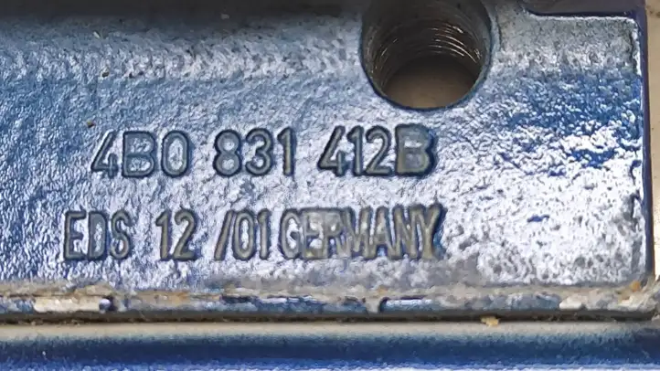 Volkswagen PASSAT B5.5 (2001 - 2005) 4B0831412B Нижняя петля передней двери — фото 3