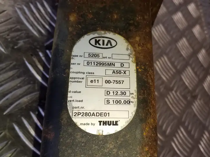 Kia Sorento (2009 - 2014) 2P280ADE01 Комплект буксировочного крюка — фото 2