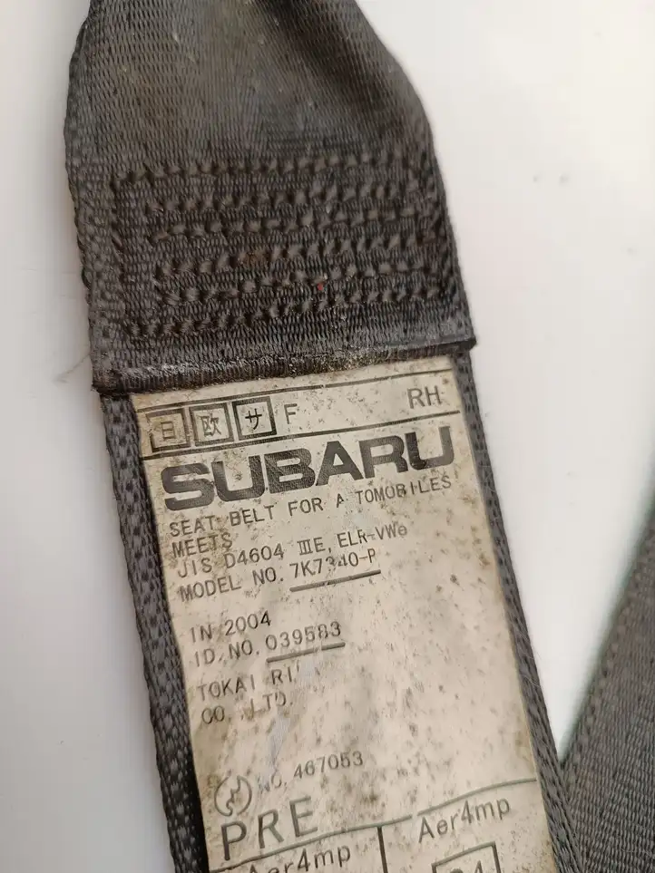 Subaru Forester SG (2003 - 2005) 7K7340P Передний ремень безопасности — фото 4