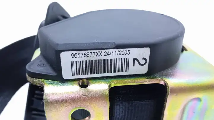 Peugeot 407 (2004 - 2011)  96576577XX Задний ремень безопасности