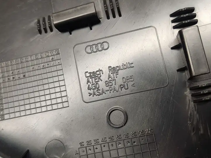 Audi A6 C7 (2011 - 2014) 4G0857085 Боковая отделка панели приборов — фото 2