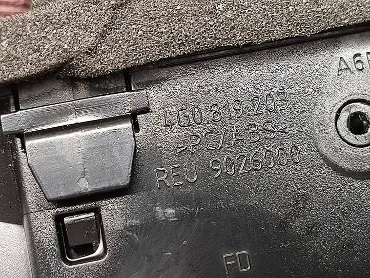 Audi A6 C7 (2011 - 2014) 4G0819203 Задний воздушный дефлектор — фото 4