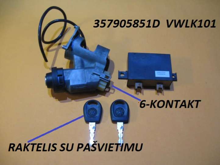 357905851D Volkswagen Golf II Užvedimo spynelė