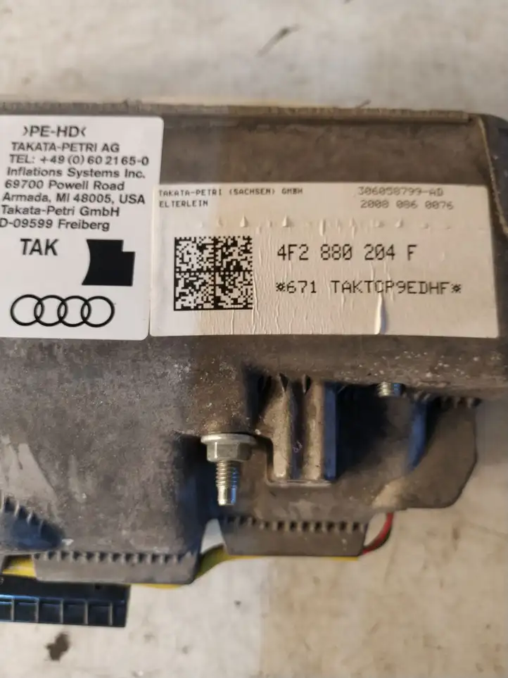 Audi A6 S6 C6 4F (2004 - 2008) 4F2880204 Подушка безопасности пассажира — фото 4