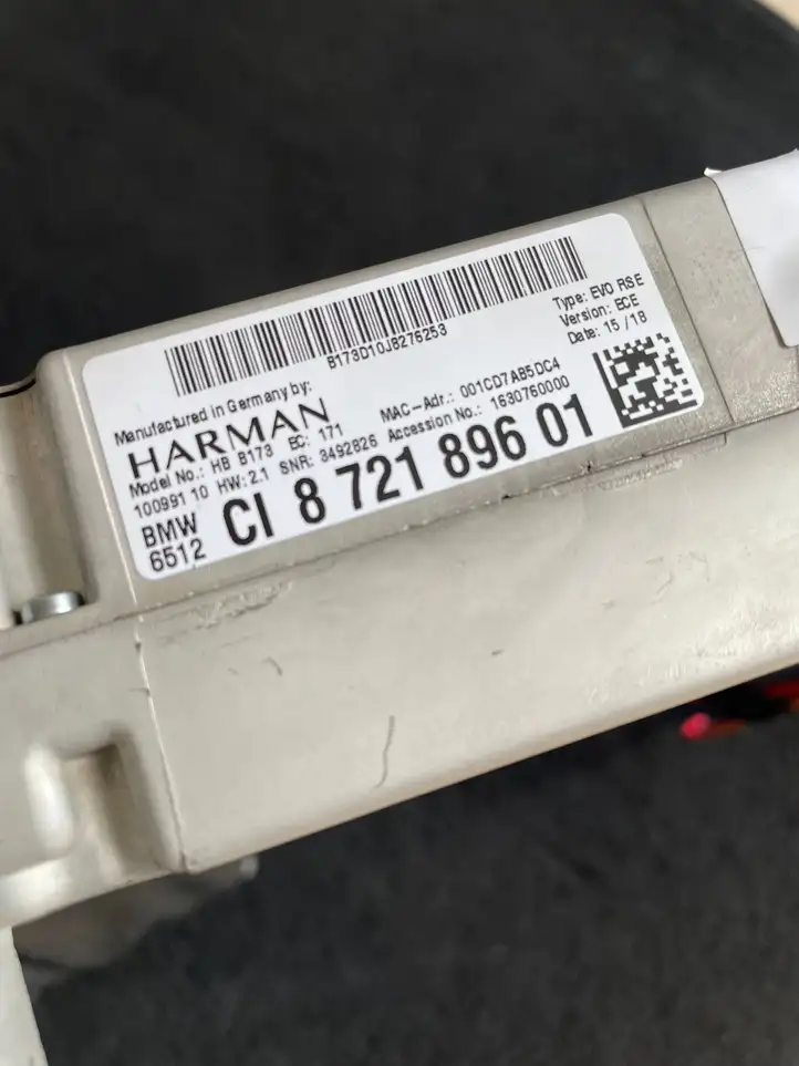 BMW 5 G30 G31 (2016 - ) 8721896 Магнитола / мультимедийная система — фото 3