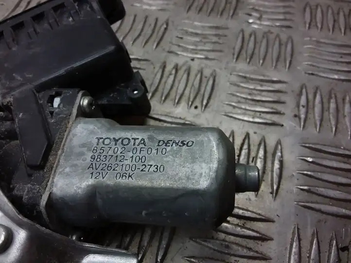 Toyota Yaris (2005 - 2009) 857020F010 Электростеклоподъемник передний (комплект) — фото 3