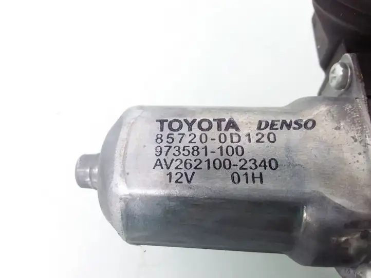 Toyota Yaris (2005 - 2009) 857200D120 Электростеклоподъемник передний (комплект) — фото 3