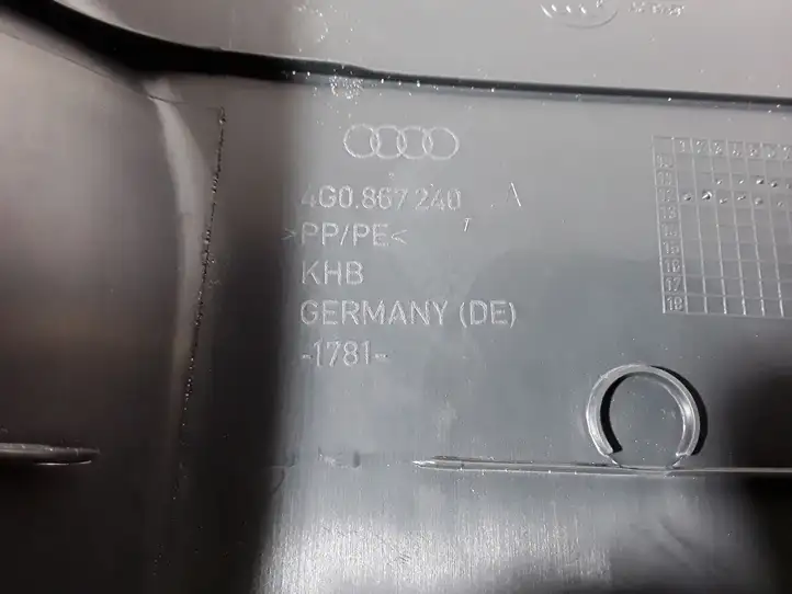 Audi A6 C7 (2011 - 2014) 4G0867240 Средняя стойка кузова (B) — фото 3