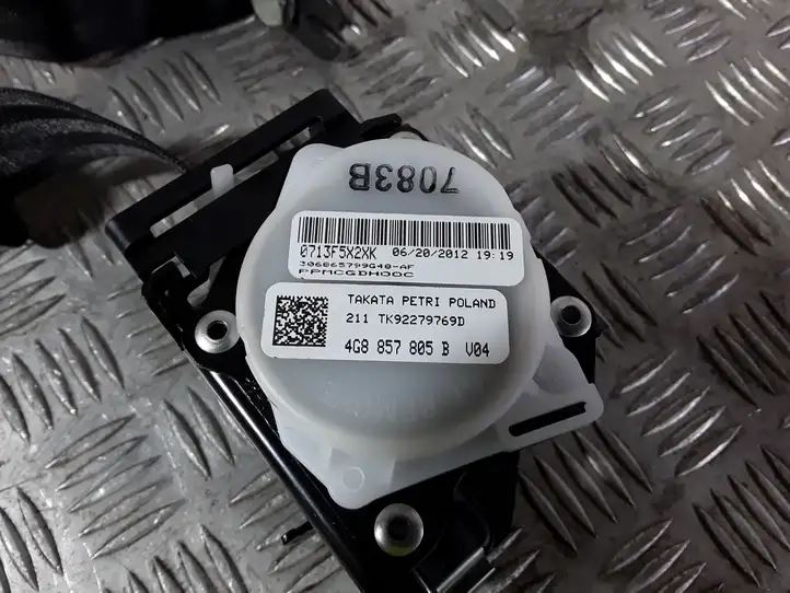 Audi A6 C7 (2011 - 2014) 4G8857805 Задний ремень безопасности — фото 2