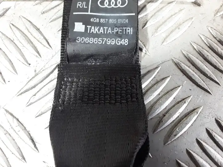 Audi A6 C7 (2011 - 2014) 4G8857805 Задний ремень безопасности — фото 3