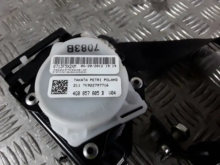 Audi A6 C7 (2011 - 2014) 4G8857805 Задний ремень безопасности — фото 2