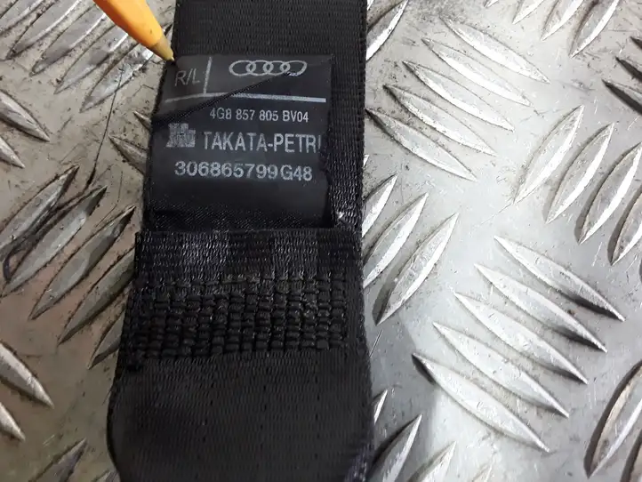 Audi A6 C7 (2011 - 2014) 4G8857805 Задний ремень безопасности — фото 3