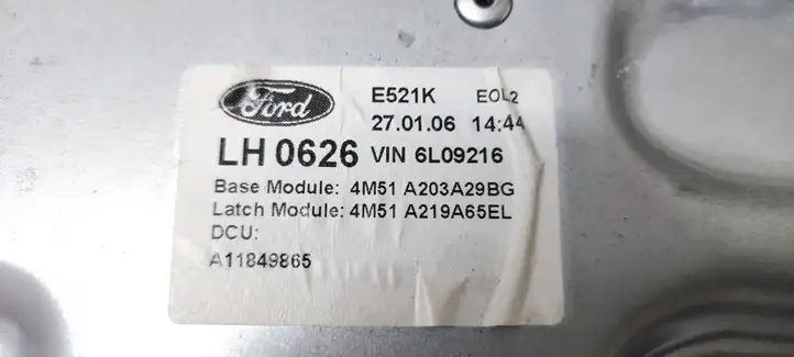 Ford Focus (2005 - 2008) 4M51A203A29BG Электростеклоподъемник передний (комплект) — фото 4