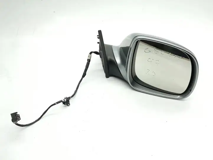 Audi Q7 4L (2005 - 2009) 4L1857410A Боковое зеркало с электроприводом — фото 1