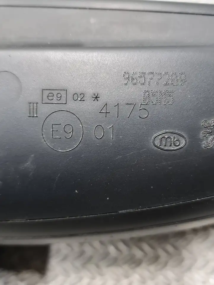 Peugeot 307 (2005 - 2008) 96577209 Боковое зеркало с электроприводом — фото 7