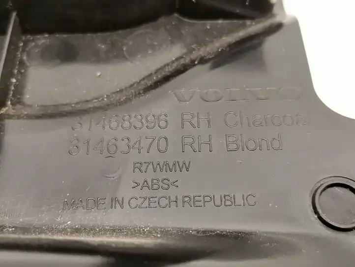 Volvo V60 (2018 - )  31468396 Отделка заднего порога (внутренняя)